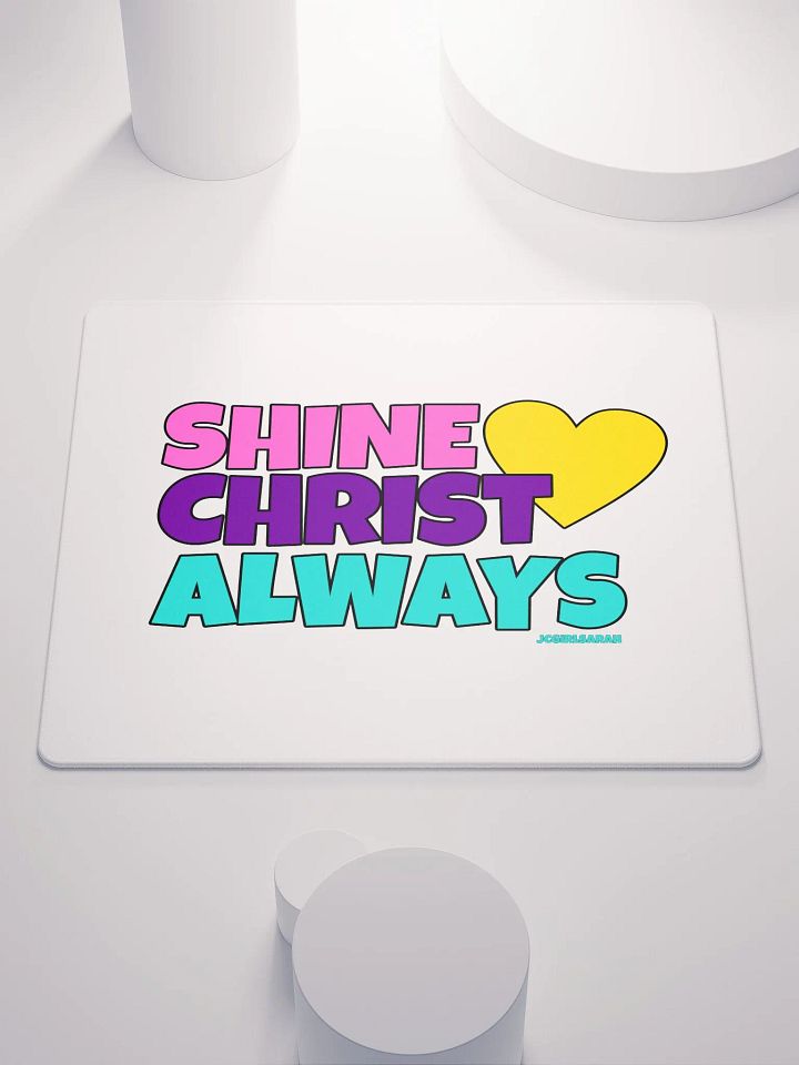 Shine Heart gaming mousepad product image (1)
