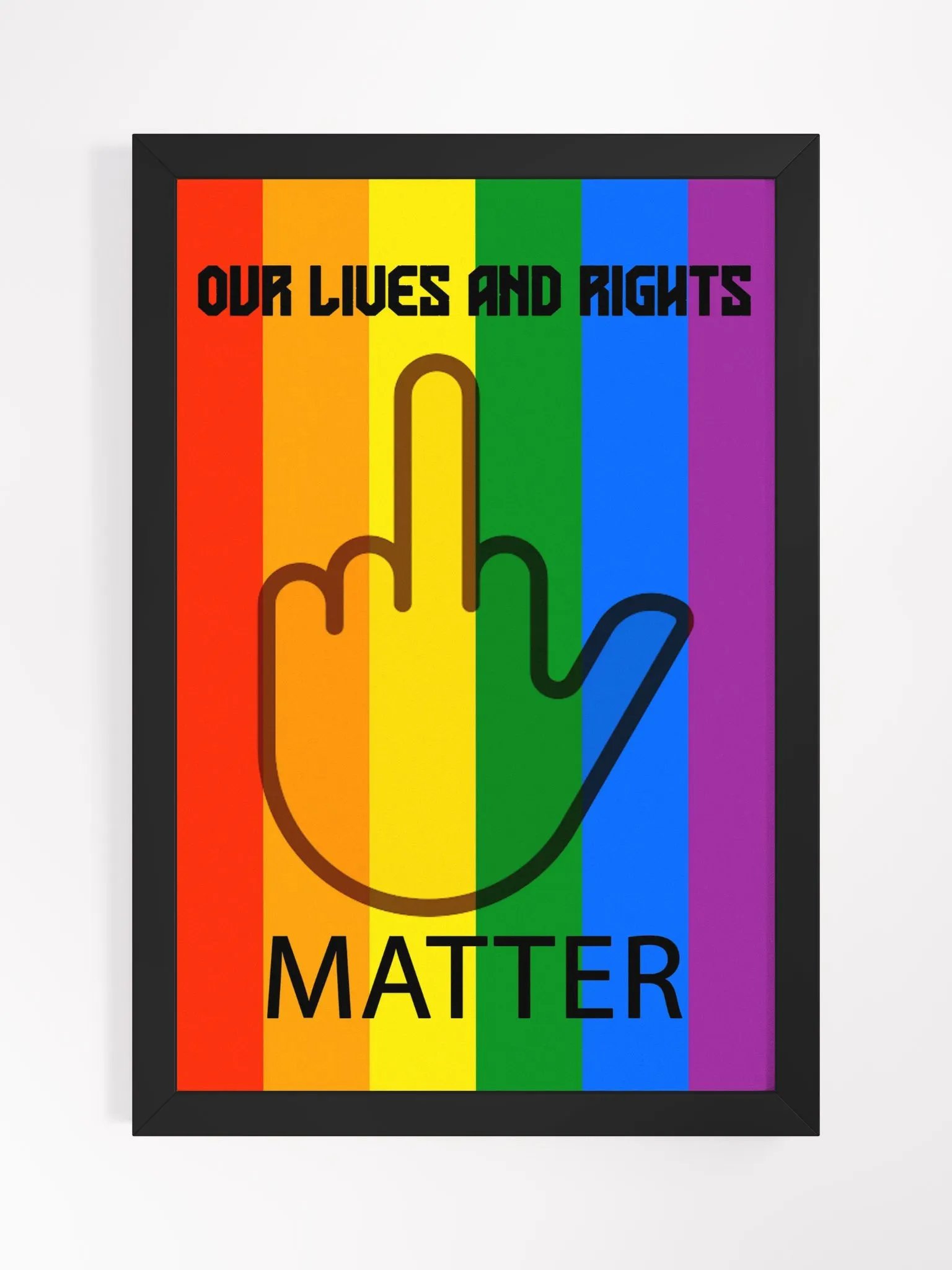 Lives and Rights (Framed) product image (2)