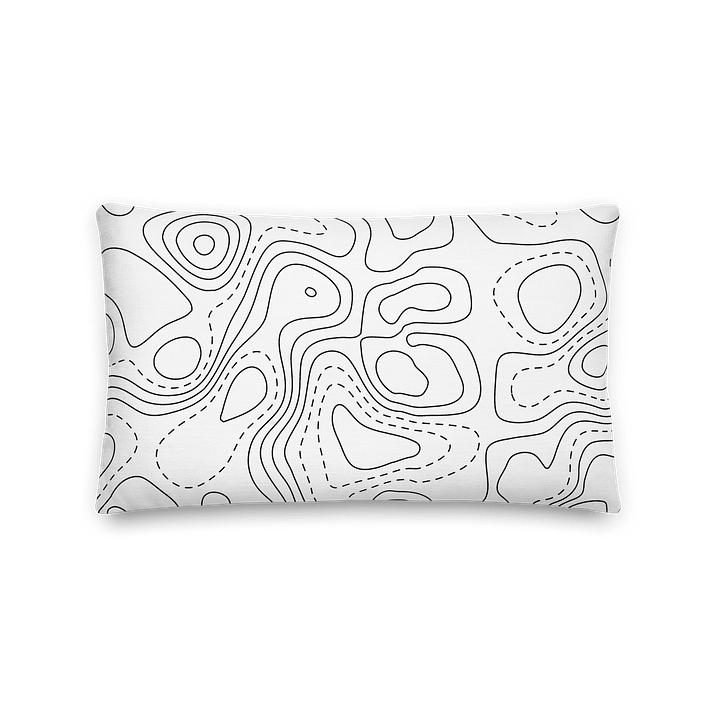 topographic pillow product image (5)