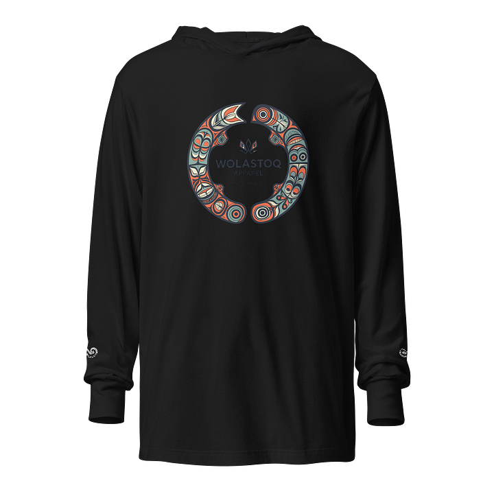 Urban Comfort Unisex Hooded Long Sleeve Tee product image (1)