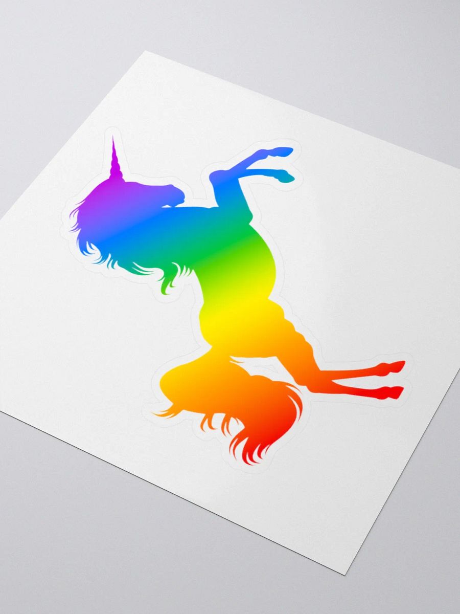 Unicorn Rainbow / Sticker product image (3)