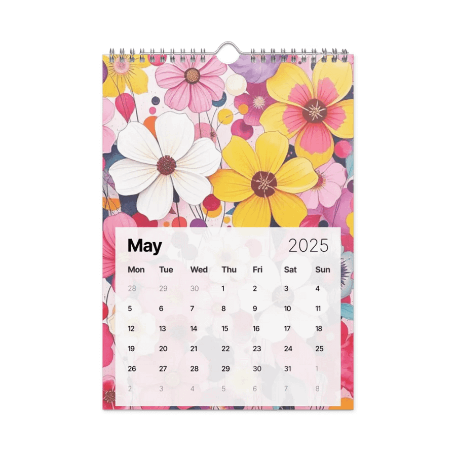 ART ABSTRACT WALL CALENDAR 2025 product image (10)