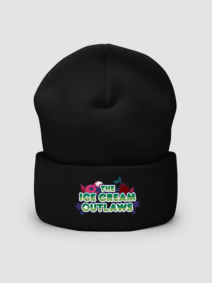 Ice Cream Outlaws Embroidered Cuffed Beanie product image (2)