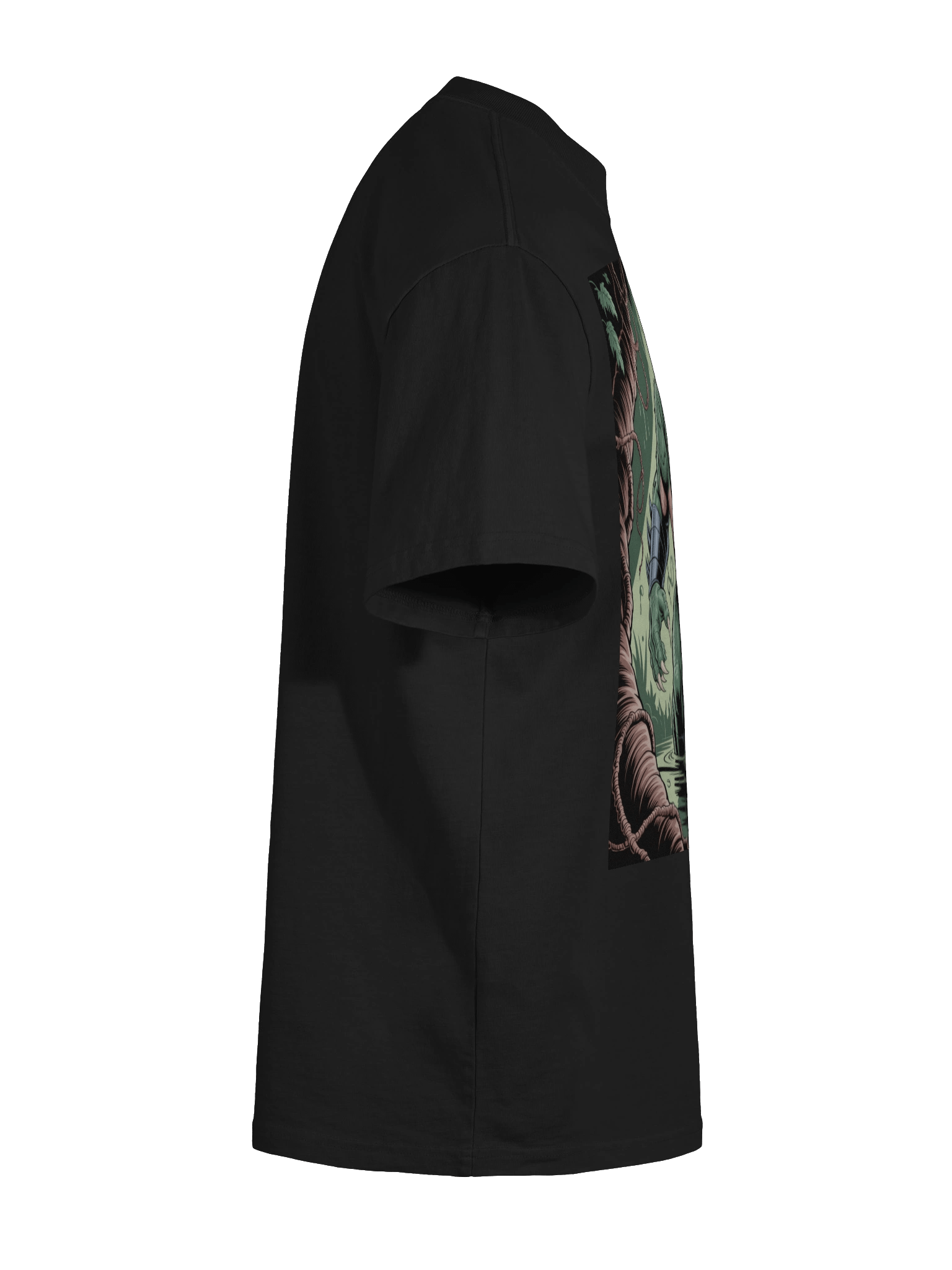 Killer Croc Mire Menace Oversized Faded T-Shirt product image (11)