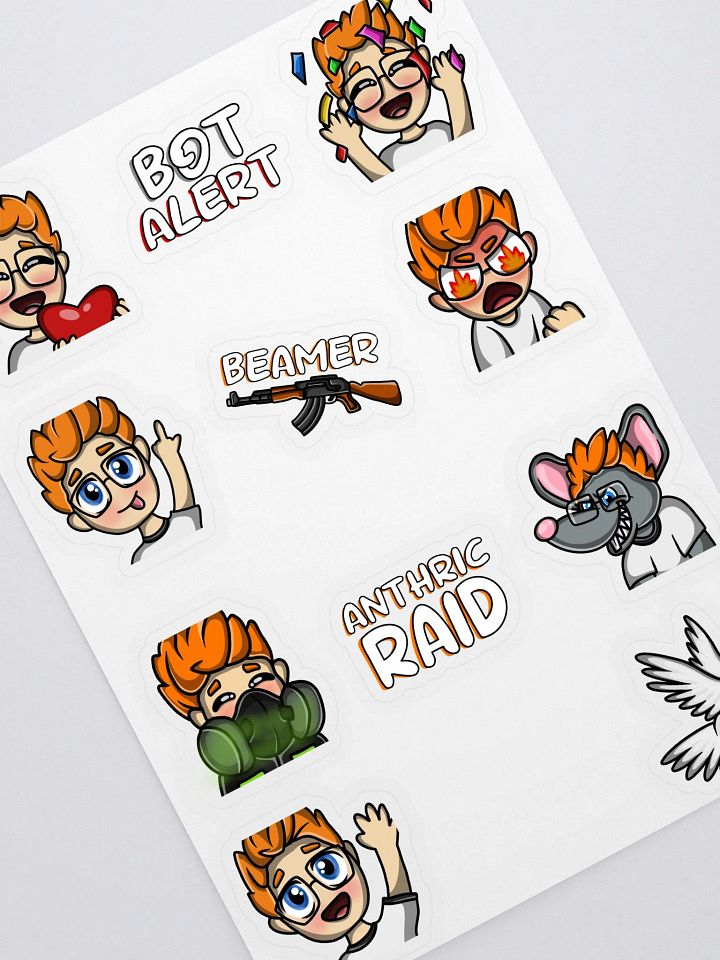 Emote Sticker Pack product image (2)