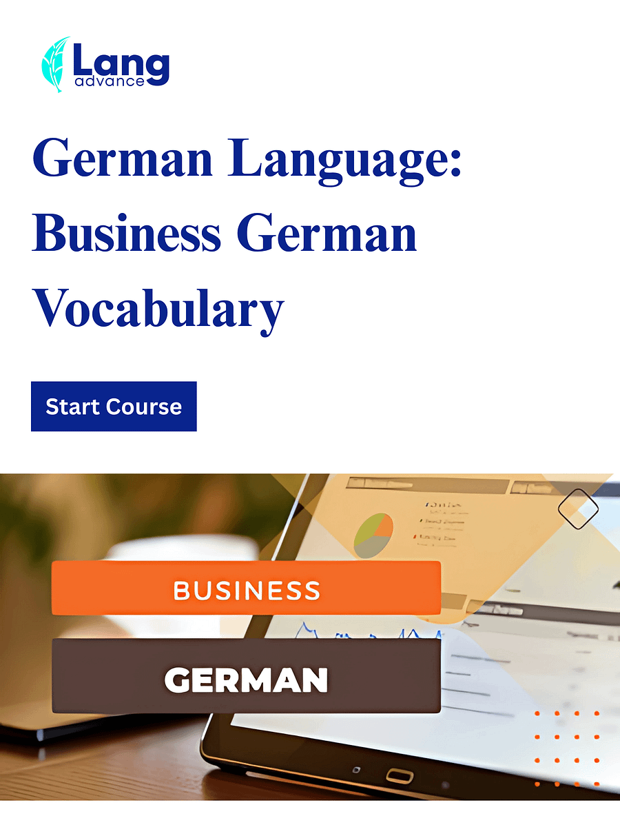 German Language: Business German Vocabulary product image (1)