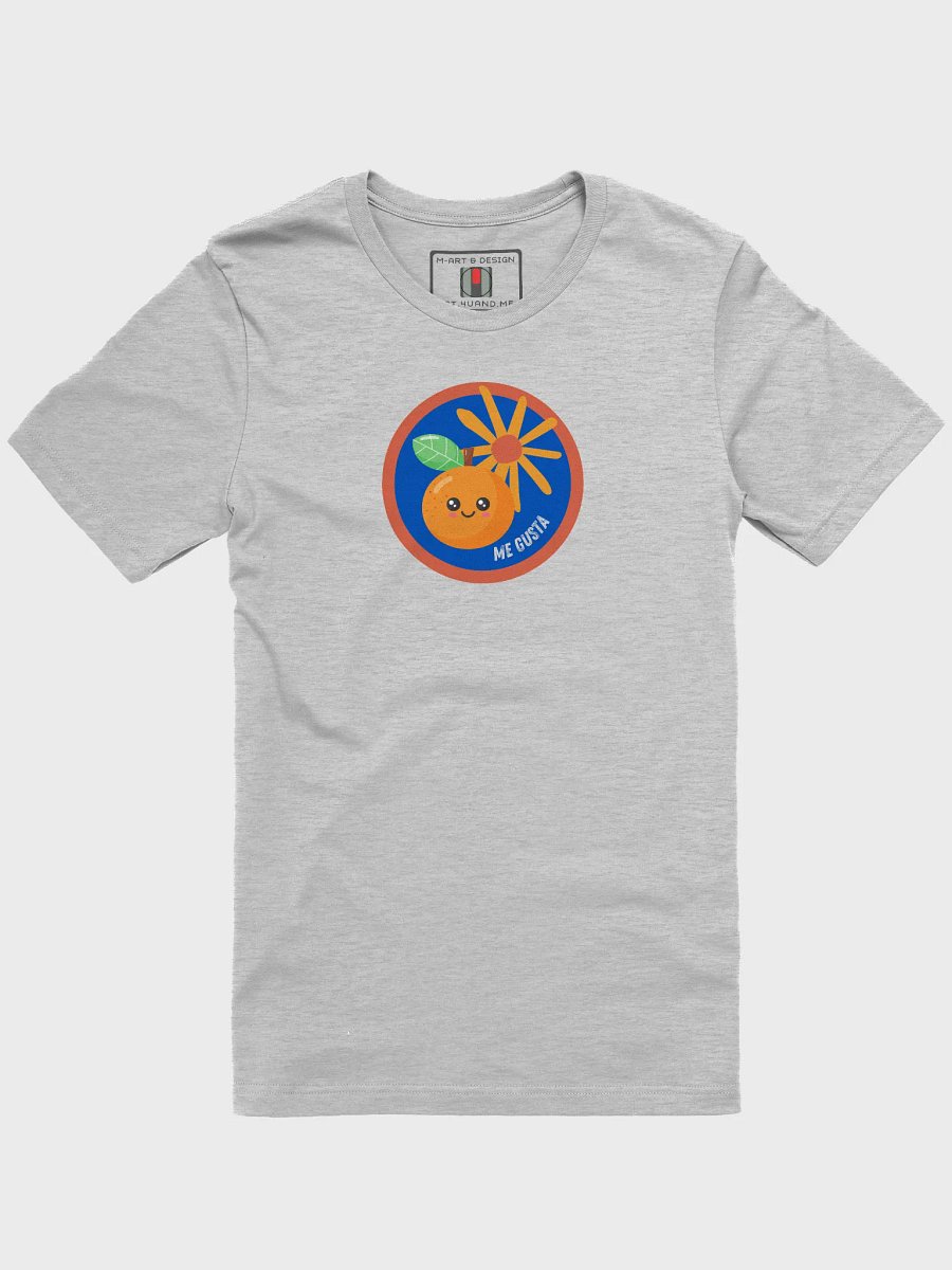 Me Gusta Orange Cartoon T-Shirt product image (8)