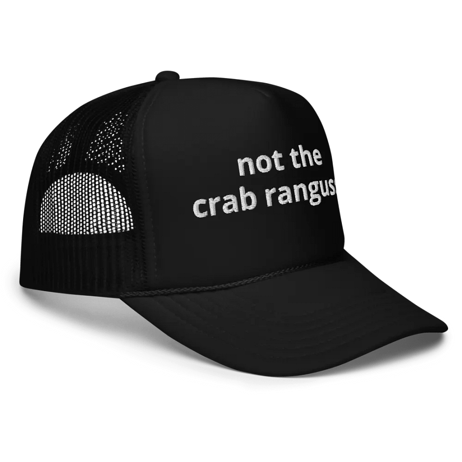 Not The Crab Rangussy - Embroidered Trucker Cap Hat product image (3)