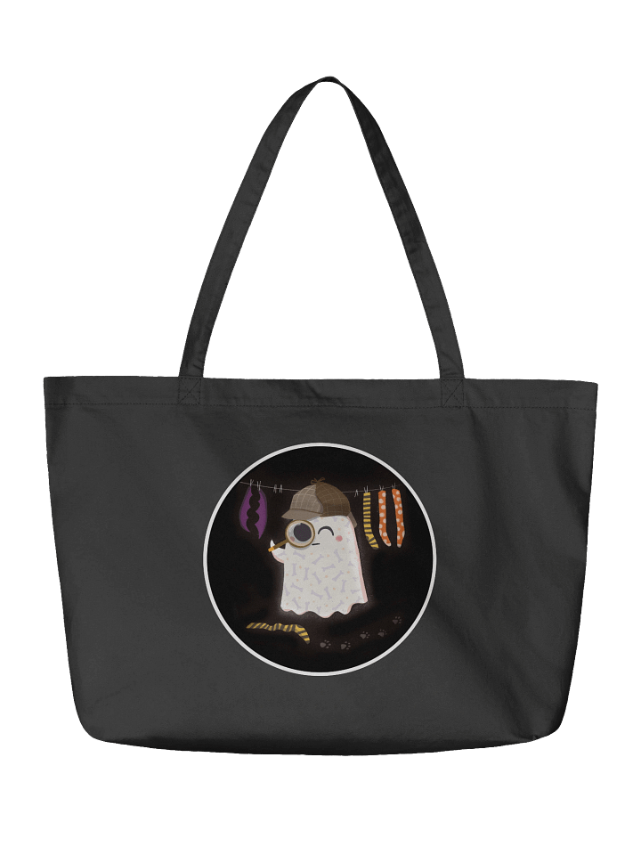 Little Ghost Sherlock Bones - Tote Bag product image (2)