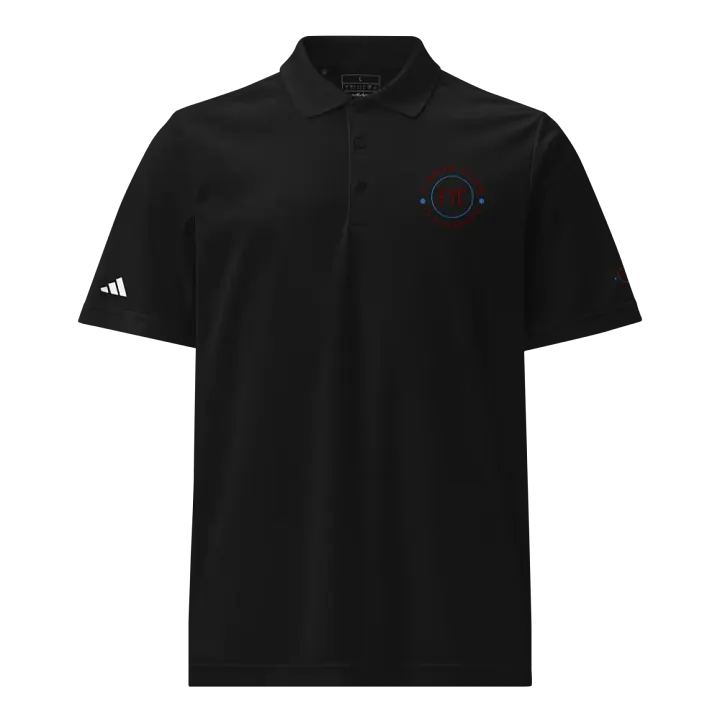 FYC 3-Stripes Black Polo - Club Colours: Irons! (Away Days Special Edition) product image (1)