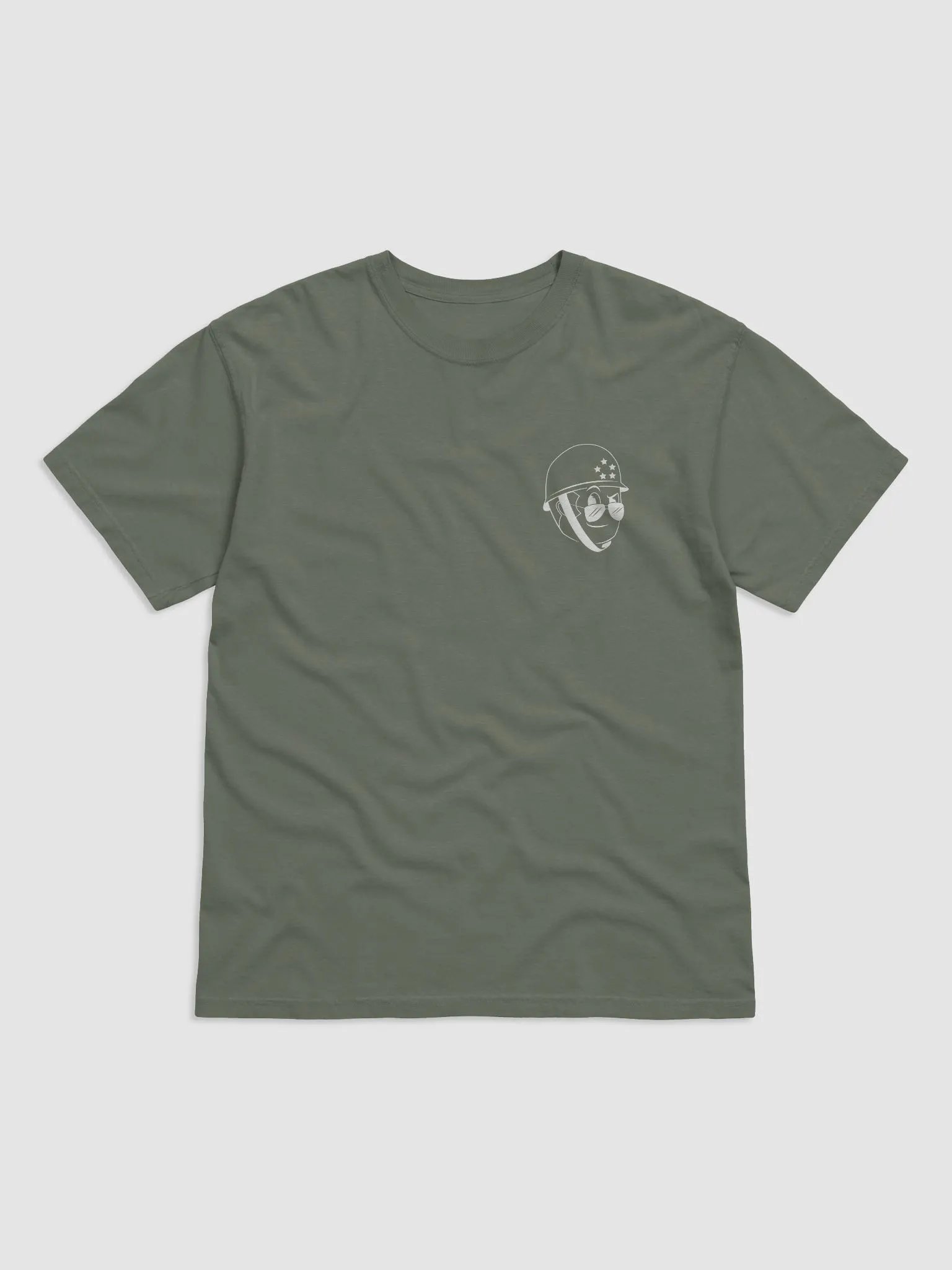 The General White Graphic T-Shirt product image (1)