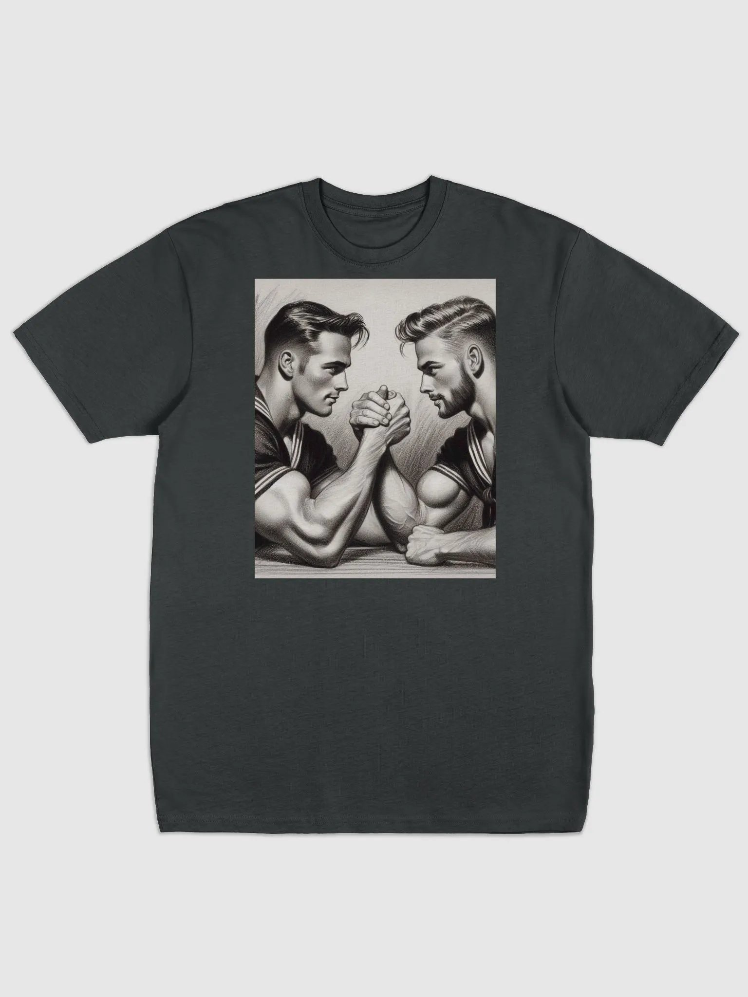 Classic T Shirt. Come and Get It Sailors Gay Pride Graphic Design product image (1)