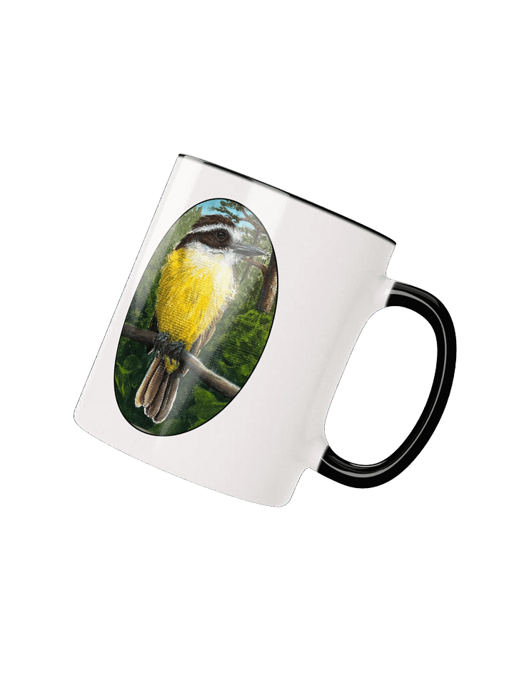 Perched Great Kiskadee Ceramic Mug product image (8)