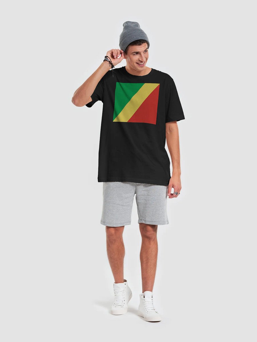 Unisex Republic of the Congo Flag T-Shirt - Soft Cotton, Exclusive Design product image (2)