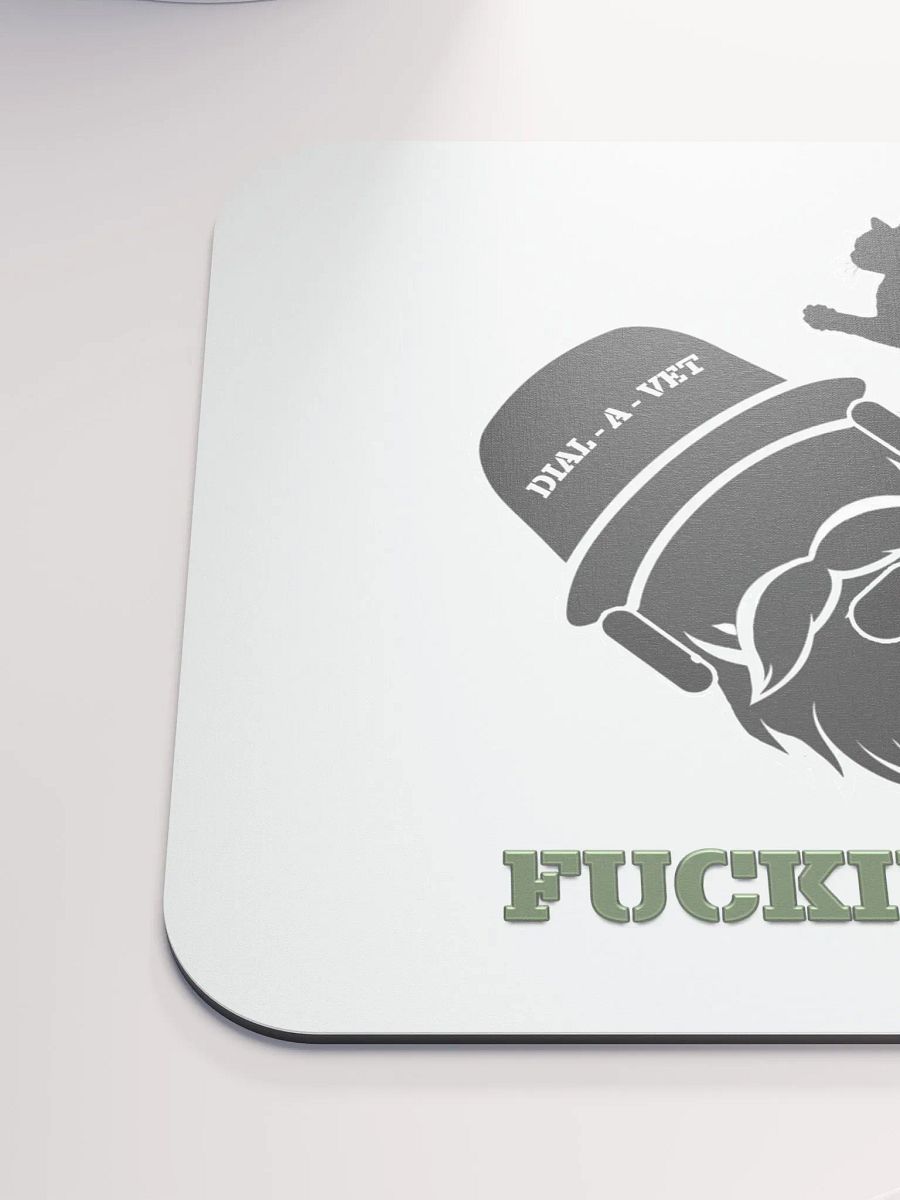 Dial - A - Vet - !Floof Mouse Pad product image (6)