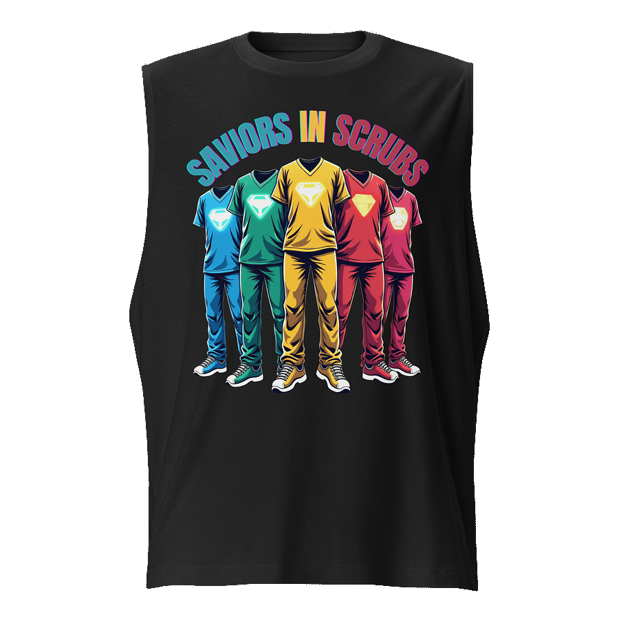 Saviors in Scrubs Emblem Muscle Tank product image (1)