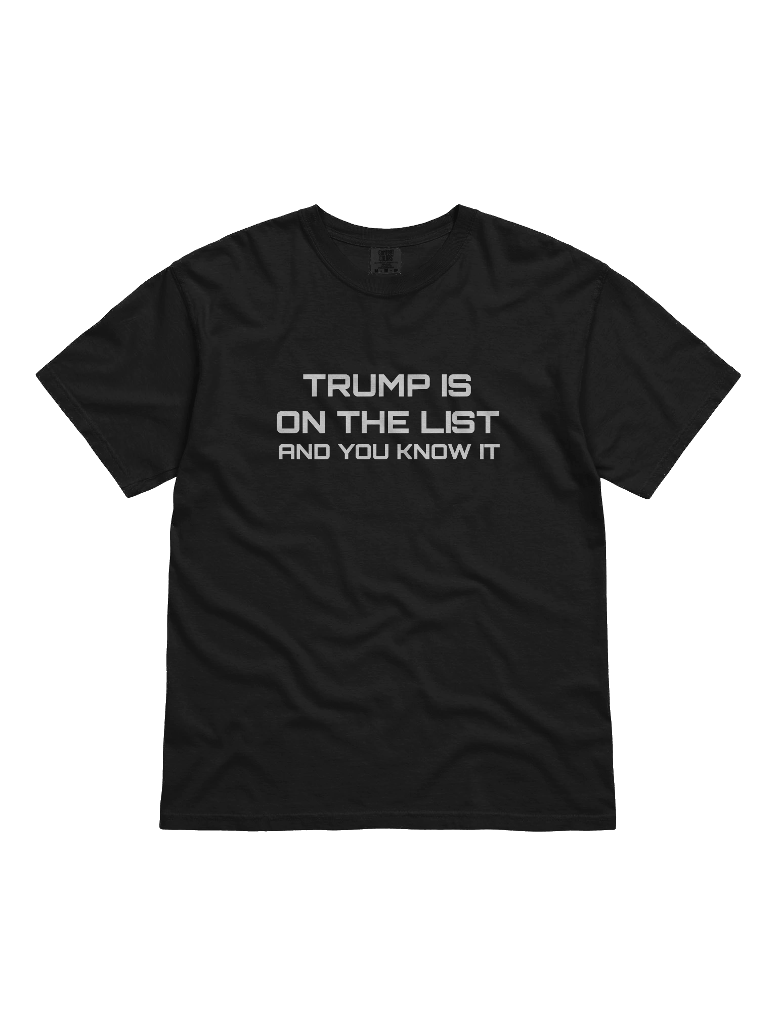 Listed Comfort: Blocky Text T-Shirt product image (5)