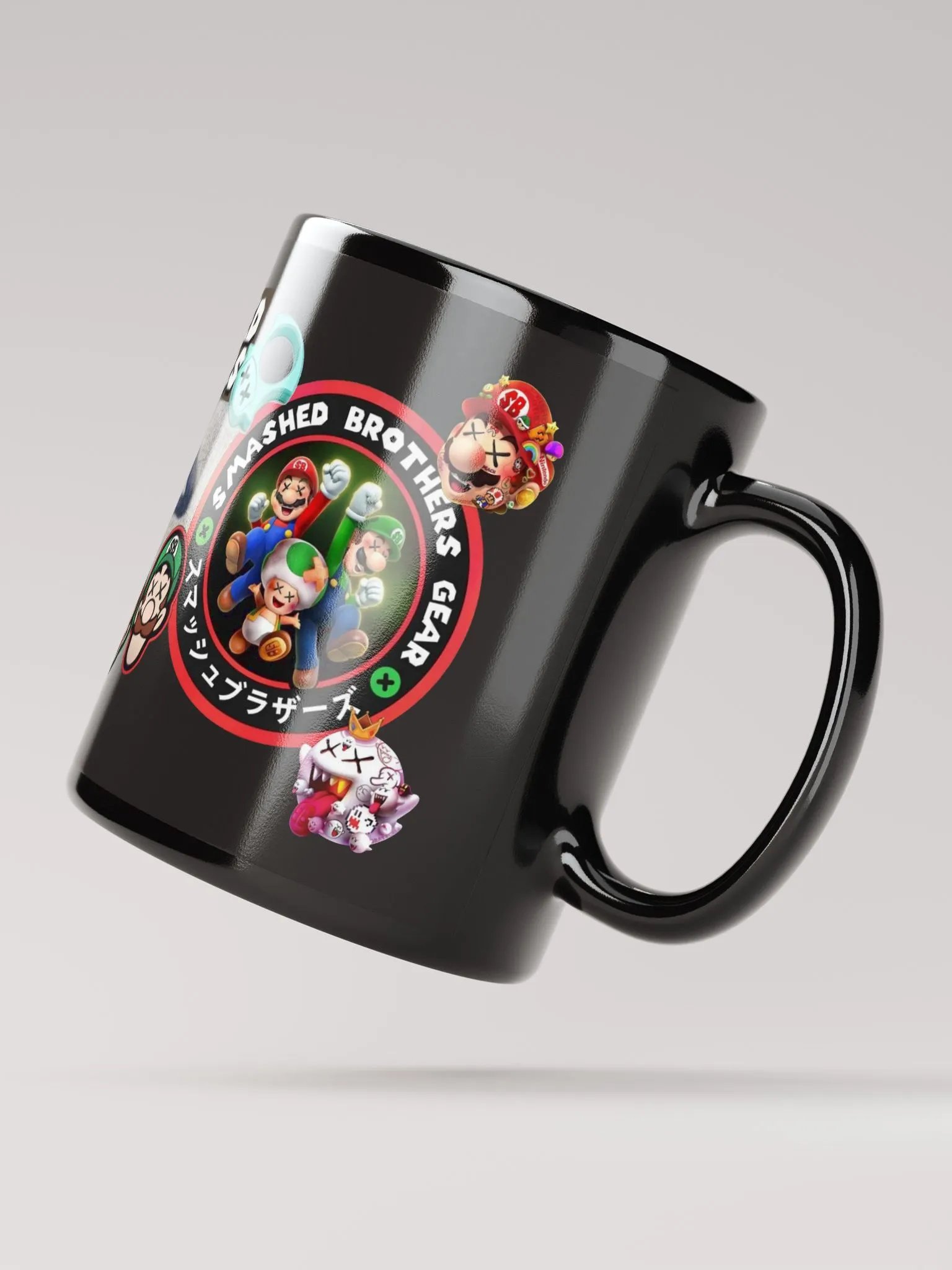 Smashed Brothers Black Mug product image (3)