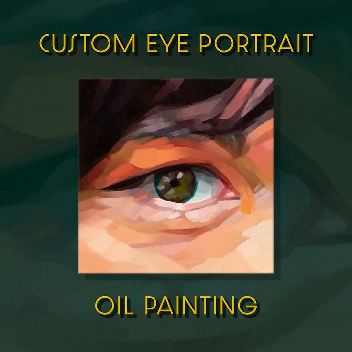COMMISSION: Custom Eye Portrait product image (1)