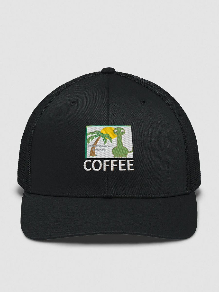 Brontosaurus Coffee Trucker Hat product image (6)