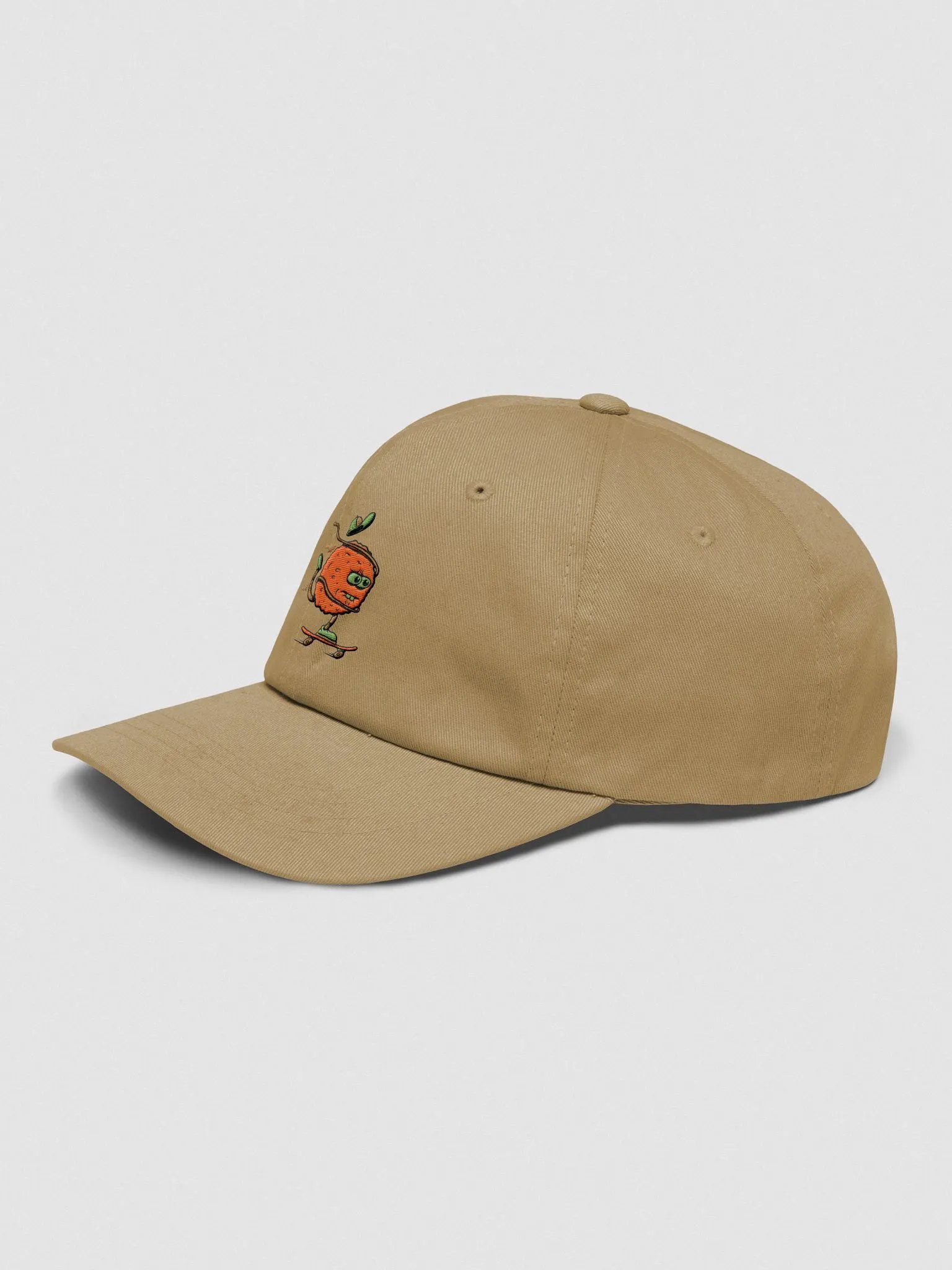 Skateboarding Meatball Dad Hat product image (3)