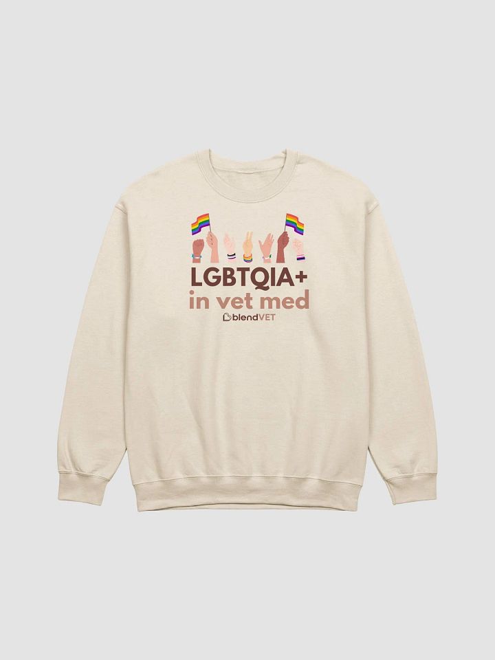 LGBTQIA+ in Vet Med Crewneck Sweatshirt product image (1)