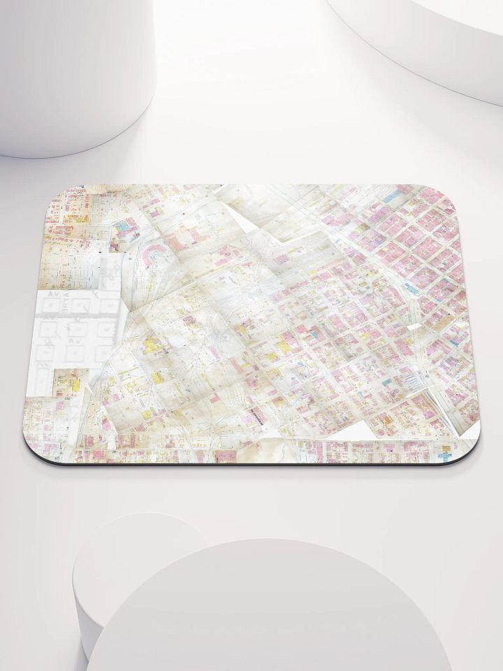 Auraria 1928 Map Mosaic Mouse Pad product image (1)