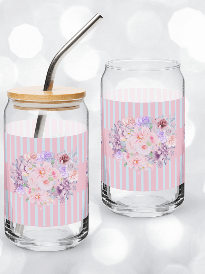 Cottagecore Floral Bouquet Glass product image (1)