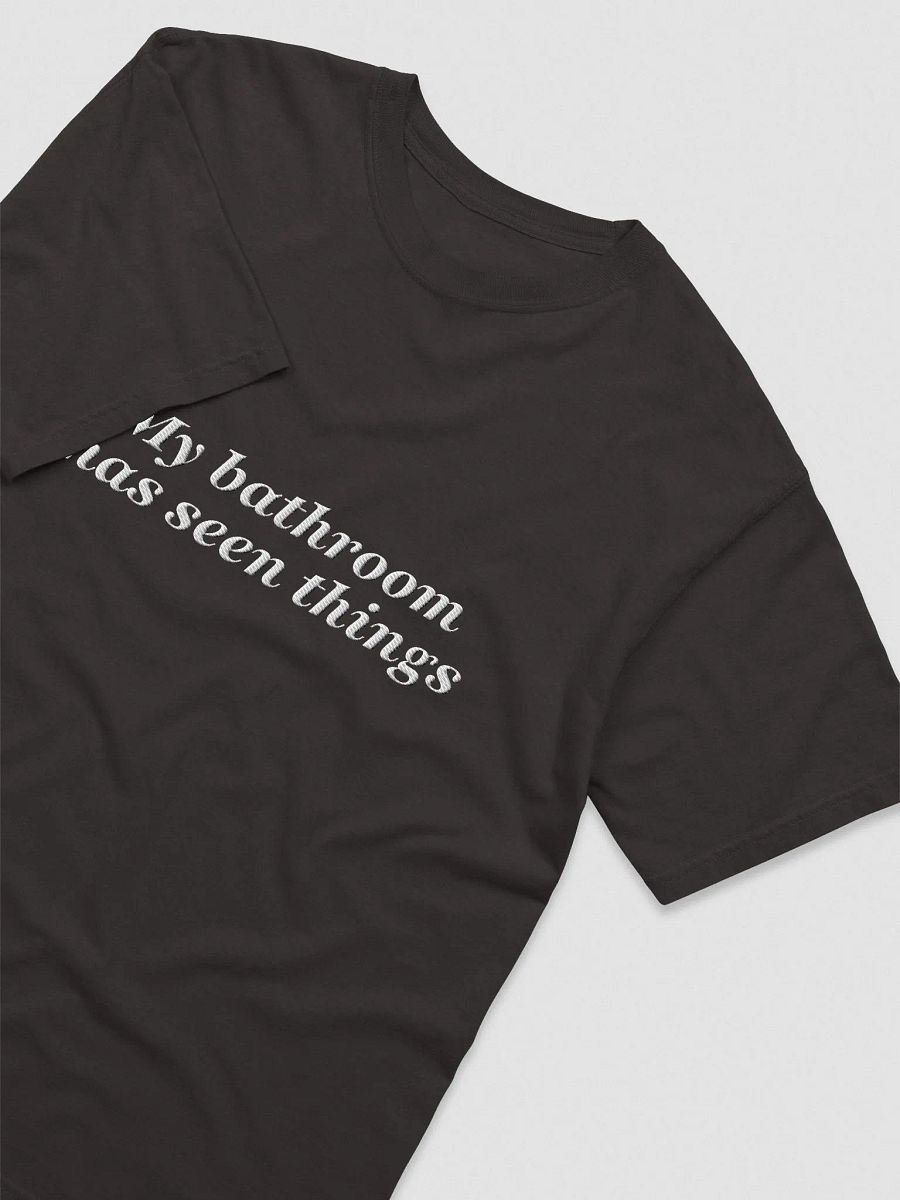 'My Bathroon Has Seen' Embroidered Tee product image (3)