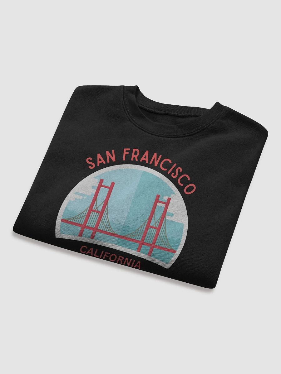 San Francisco Golden Gate Crop Sweatshirt product image (24)
