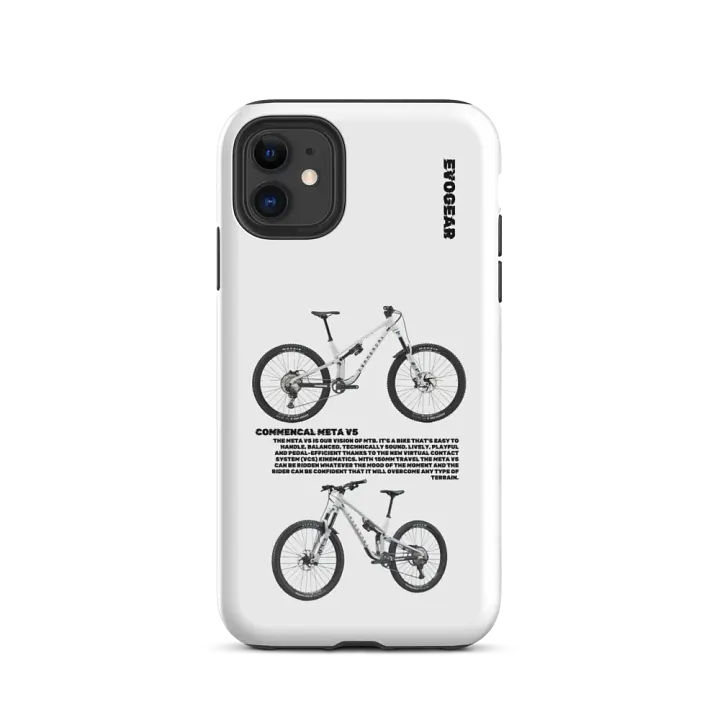 White Commencal Meta V5 iPhone Case product image (47)