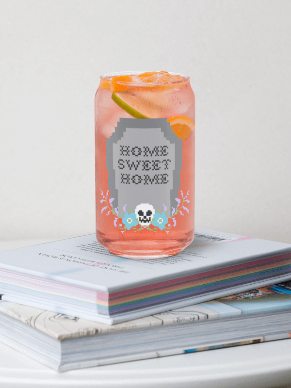 Home Sweet Home Can-Shaped Glass product image (13)