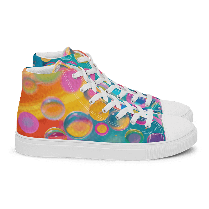 Bubble Burst Women's High Tops product image (2)