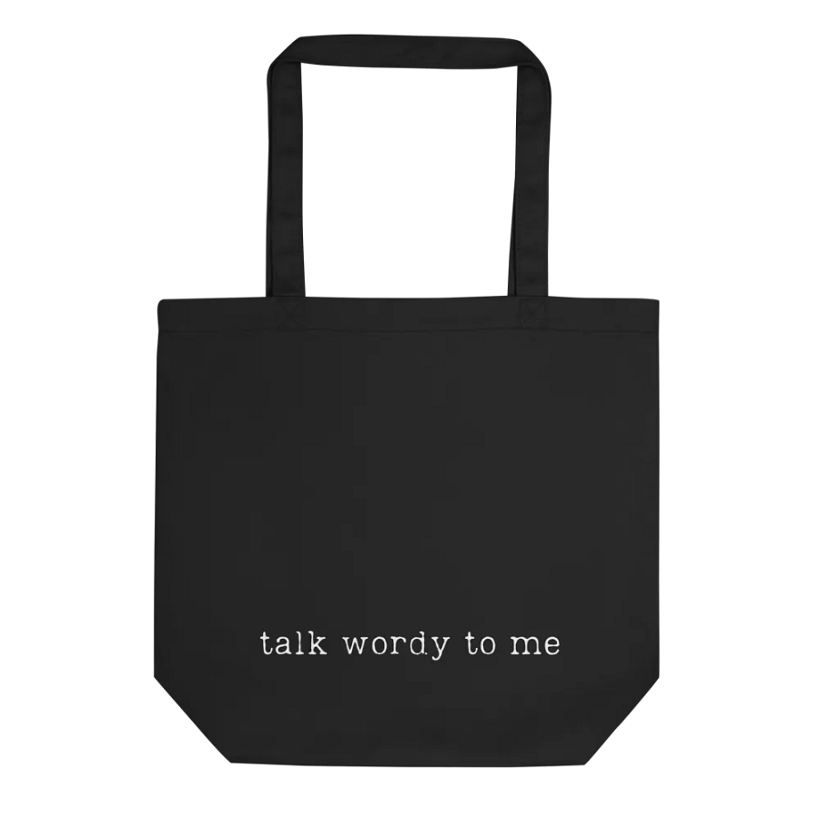 bookish book bag (2-sided) product image (4)