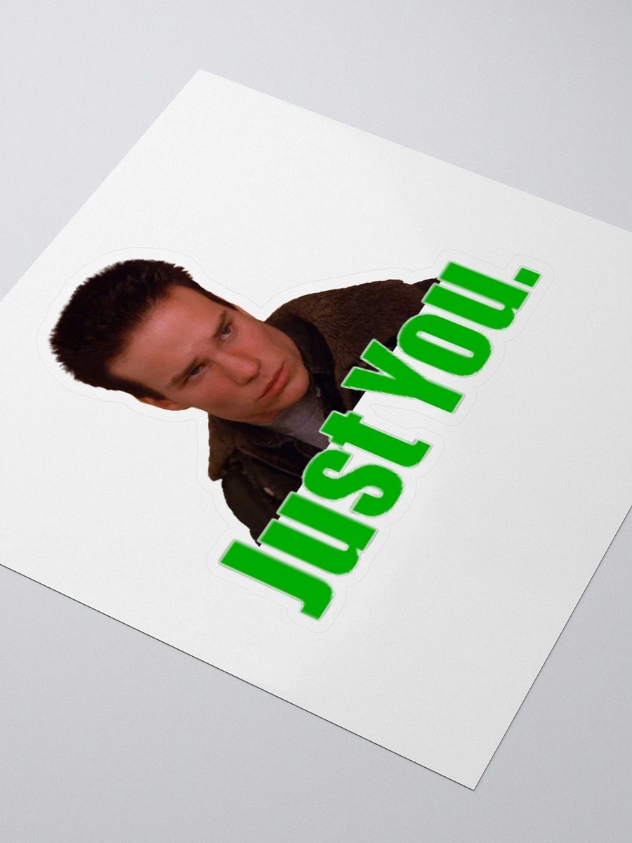Just You Sticker product image (9)