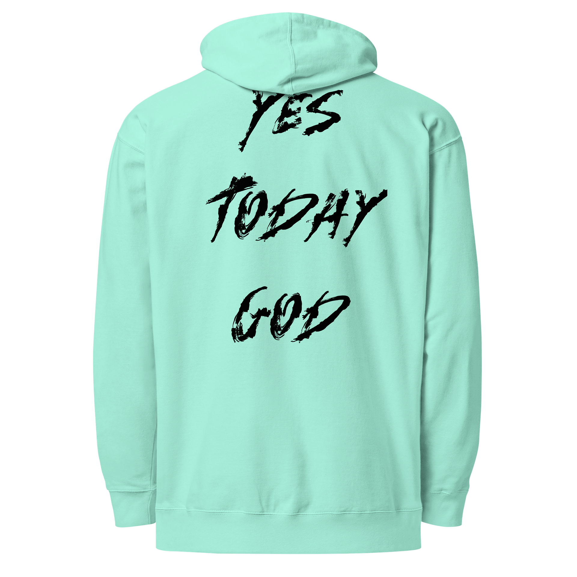 The Lives On HIGH | YTG STEALTH | UNISEX Hoodie | Mint green product image (5)