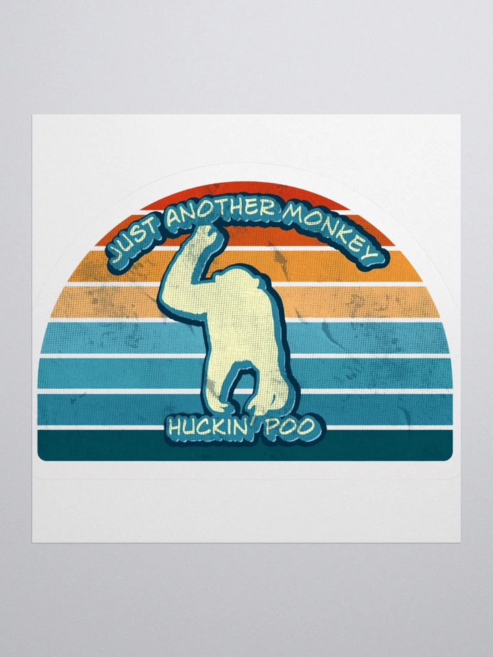 Retro Poo - Sticker product image (3)