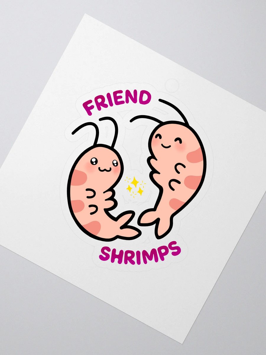 Friend Shrimps Sticker product image (2)