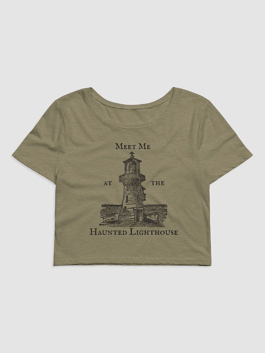 Haunted Lighthouse Women's Crop Tee product image (2)