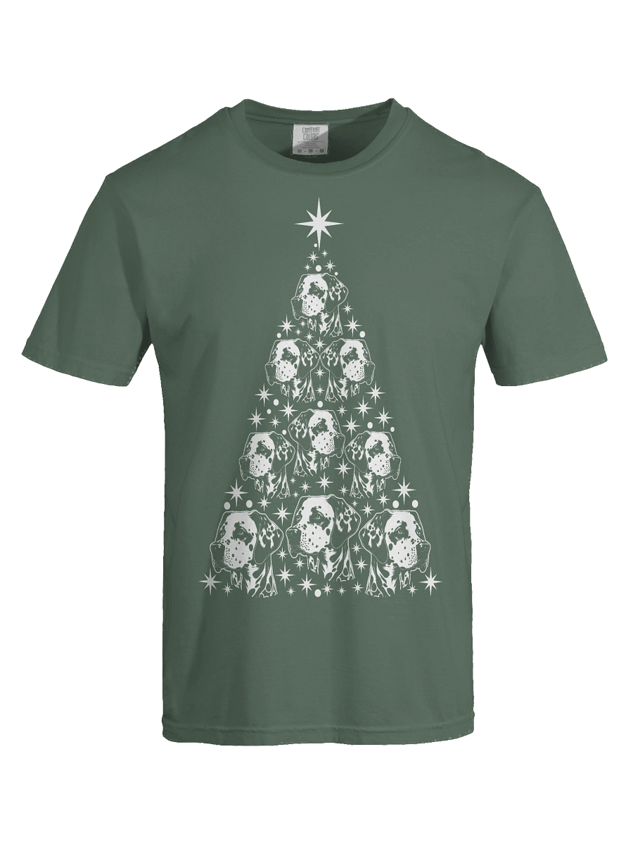 Dalmatian(2) Christmas Tree T-Shirt product image (27)