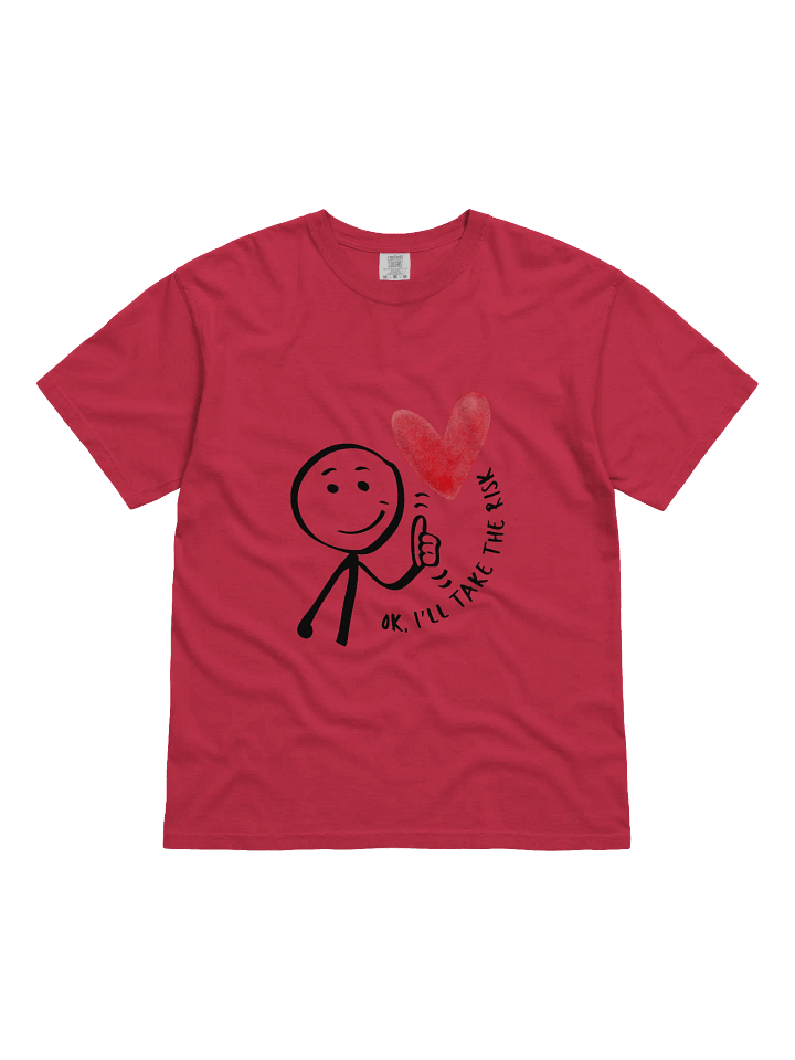 Ok, I'll Take the Risk Heavyweight T-Shirt product image (9)