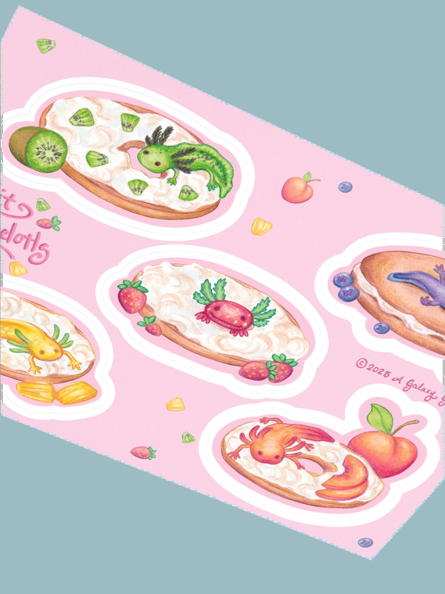 Fruit Bagelotls - Sticker Sheet product image (3)
