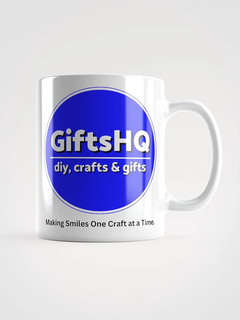 GiftsHQ Logo - Proud Supporter - Support & Sip Mug