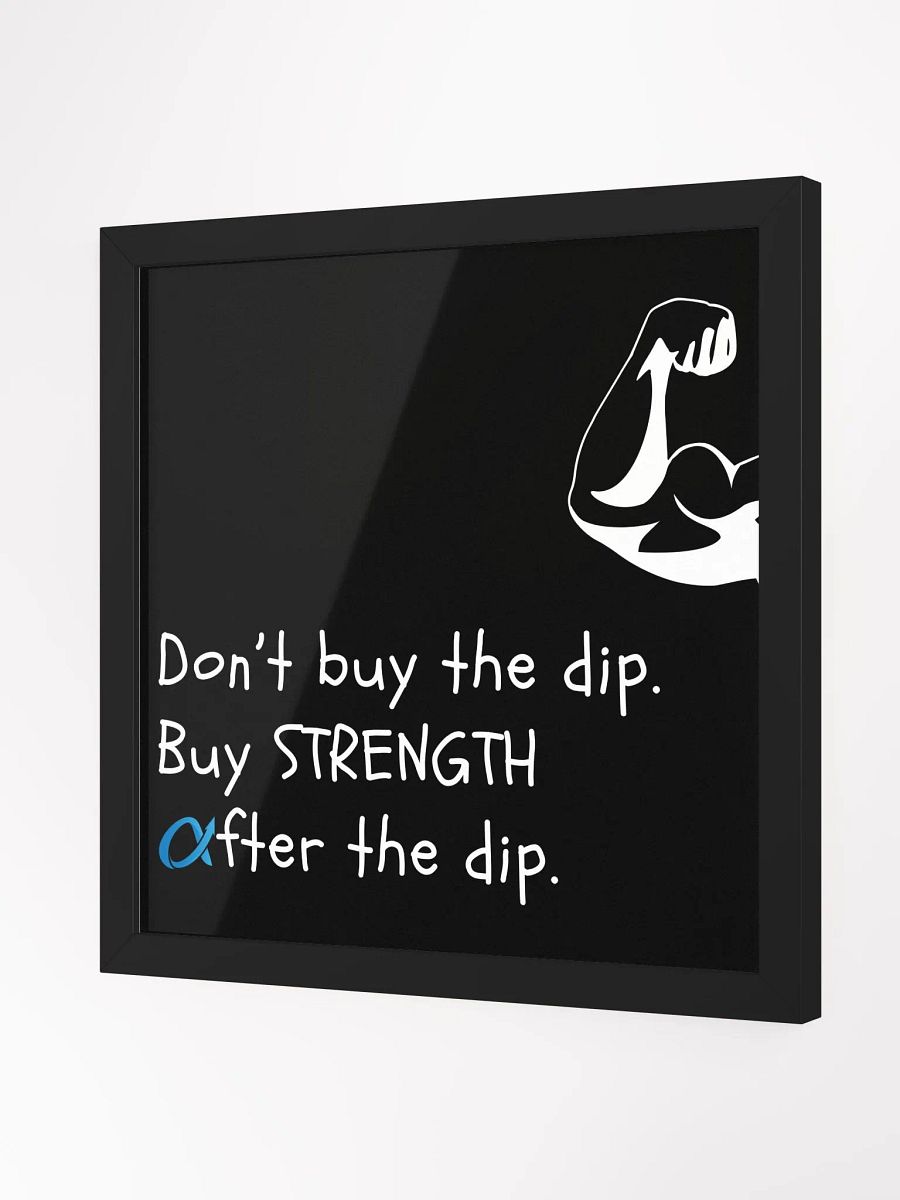 Don't Buy The Dip Framed Poster product image (3)