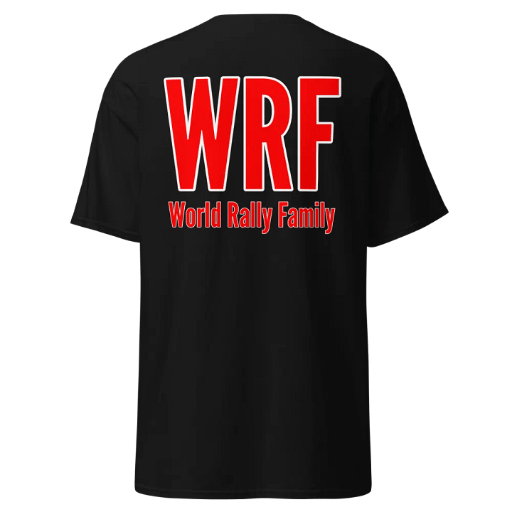 Embroidered front, Printed back WRF heavyweight T-shirt product image (1)