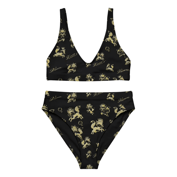 Vixen Queen Golden Vixen High Wasted black Bikini product image (2)