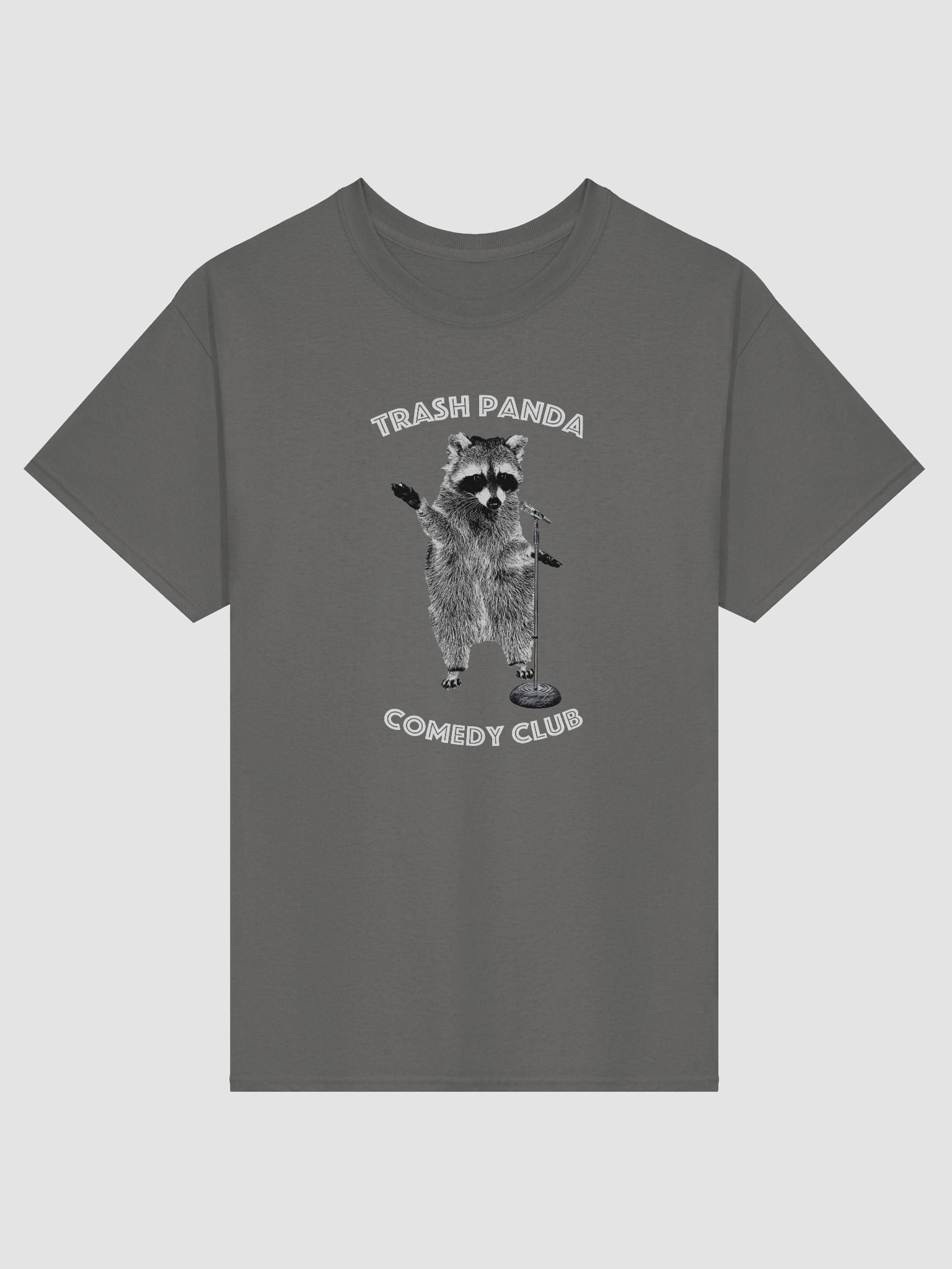 Trash Panda Comedy Club - Lunch Therapy on the back - Unisex Ultra Cotton Tee product image (1)