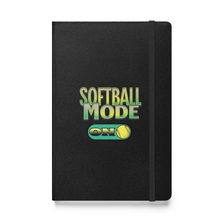 Softball Mode On Hardcover Bound Notebook product image (1)