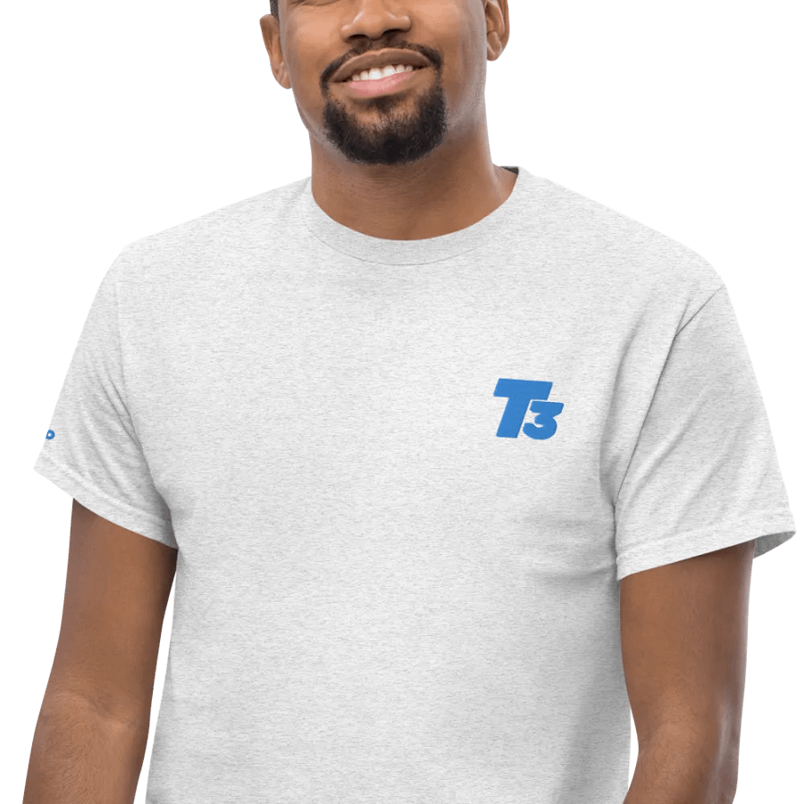 Embroidered T3 Logo Shirt product image (63)