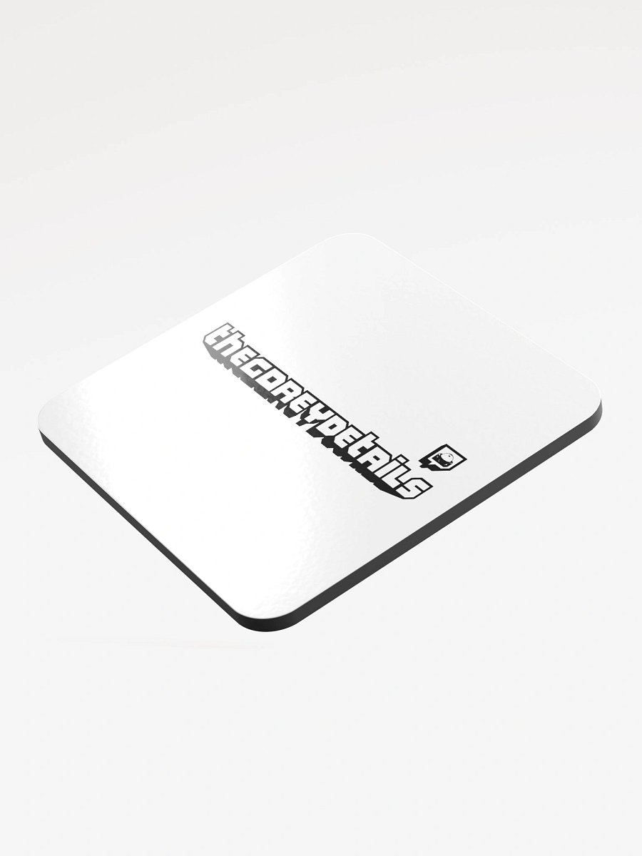 TTV Black - Glossed Cork Coaster product image (3)